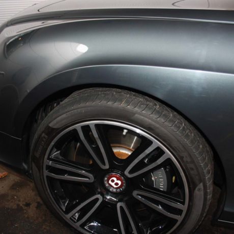 Bentley Wheel Arch Paint Repair